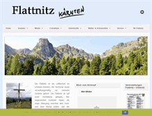 Tablet Screenshot of flattnitz.net